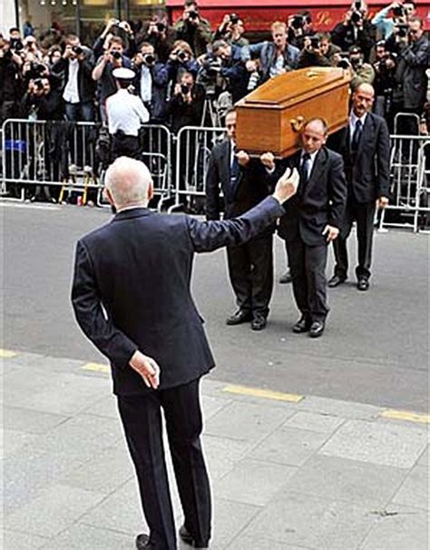 yves saint laurent mourning|st laurent funeral.